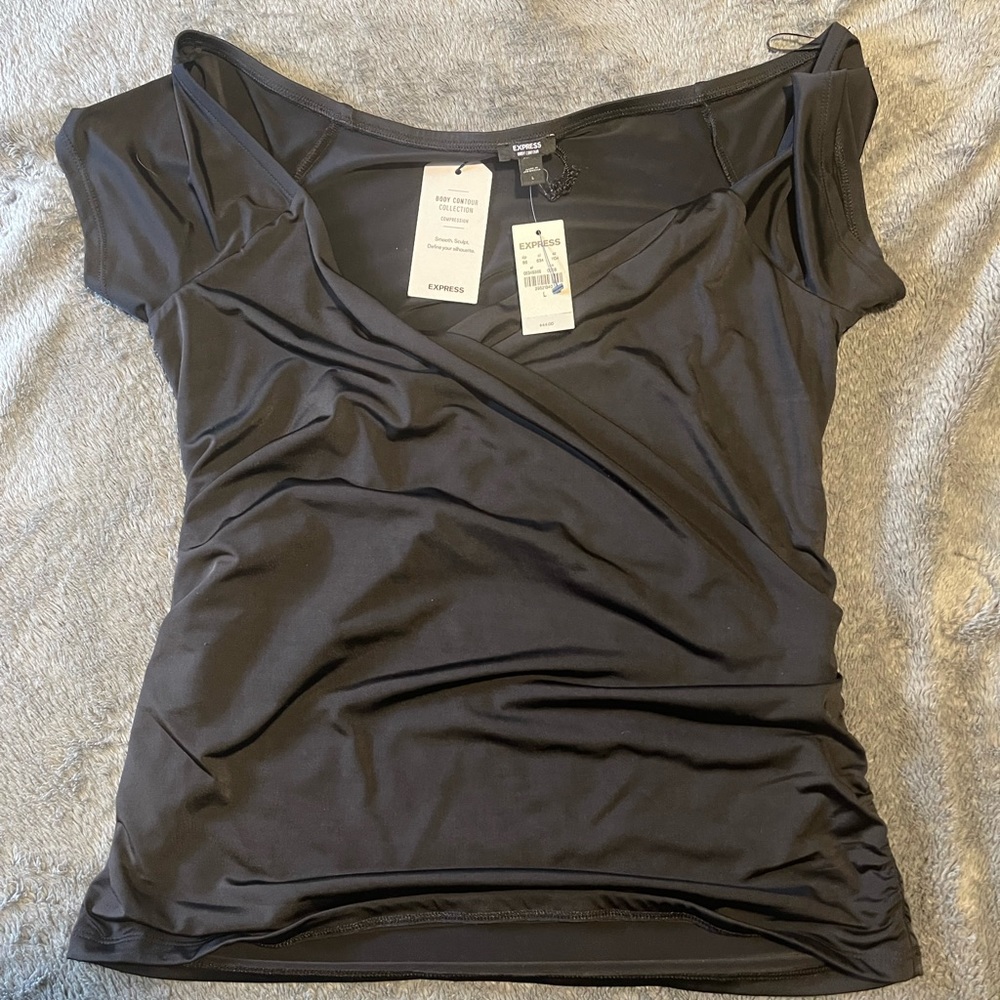 Express size large off the shoulder shirt